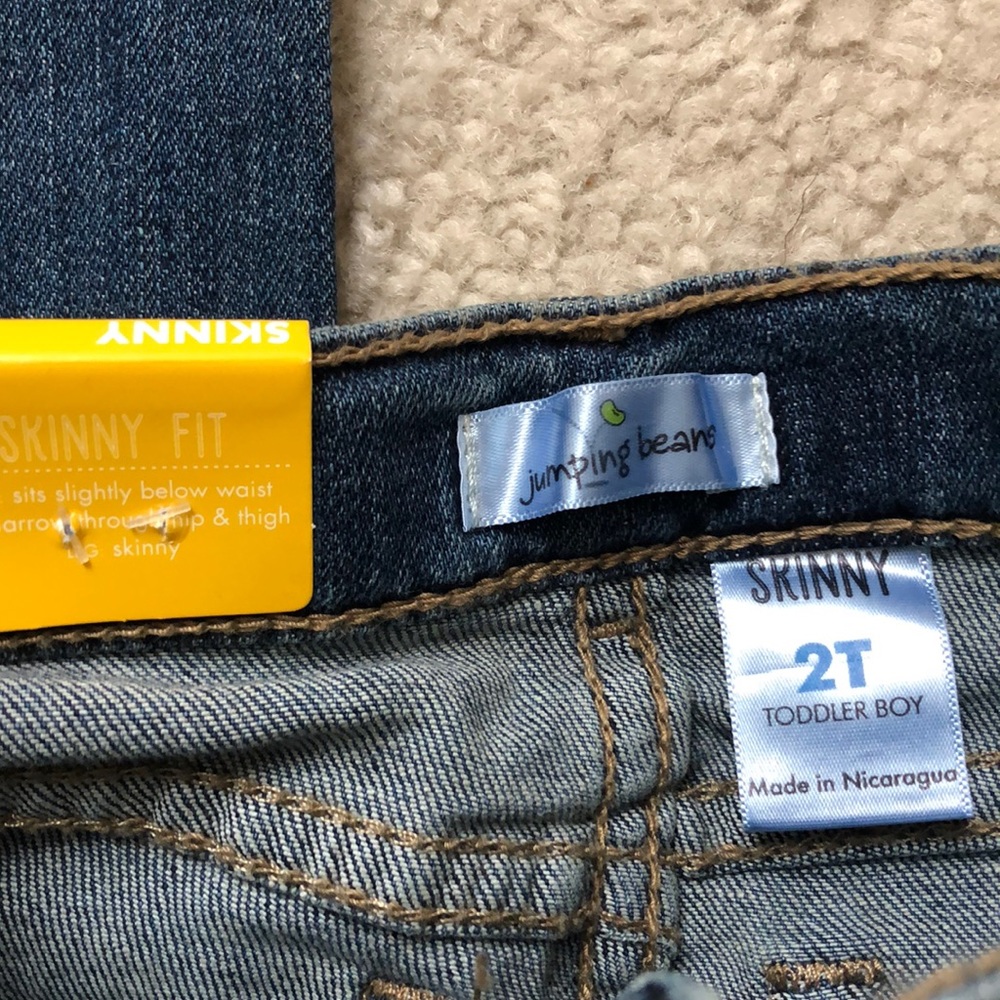 Jumping Bean adjustable waist skinny jeans - Picture 2 of 4